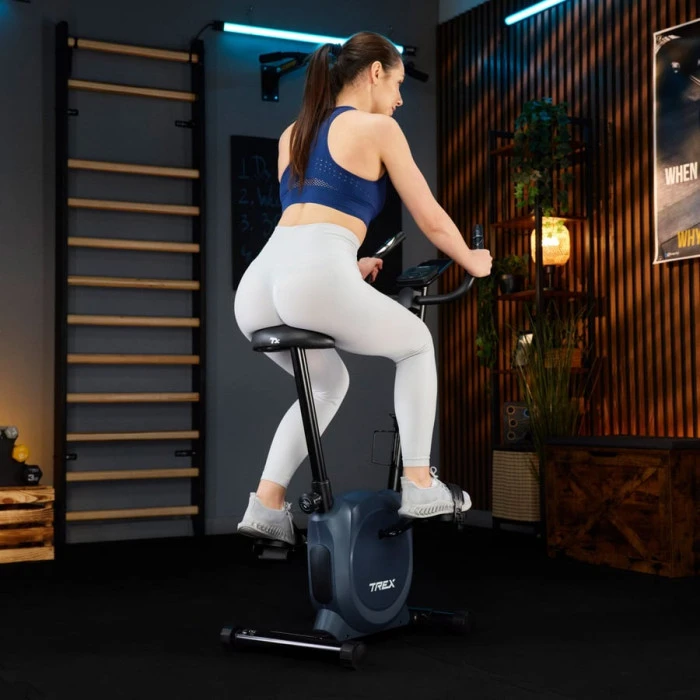 Велотренажер Trex Sport TX-350MB RIZE синий магнитный