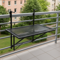 Подвесной столик Costway Mesa балконный черный