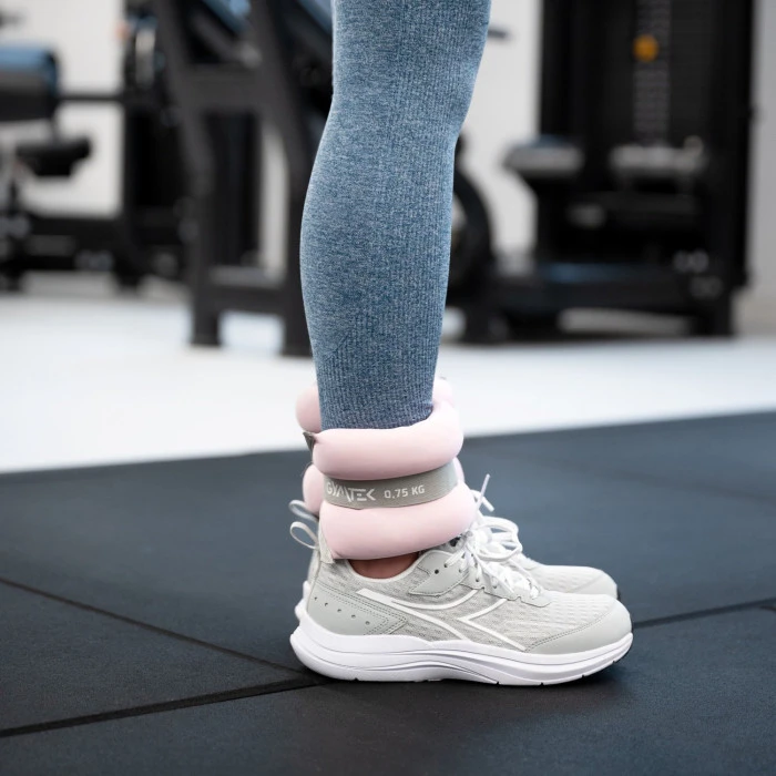 Утяжелители Gymtek для рук и ног 2 х 0,75кг розовый