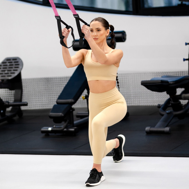 Тренувальні петлі Gymtek Pro рожевий