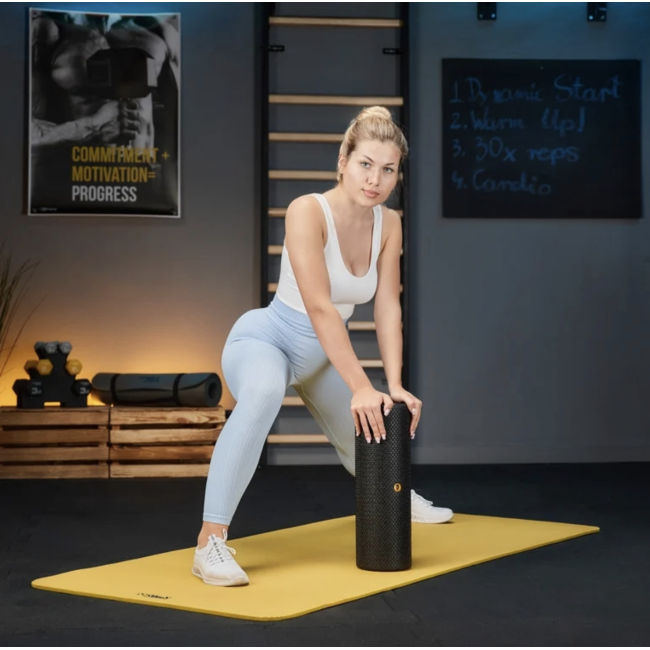 Роллер массажер Trex Sport TX-045EPR EPP соты 45см черный