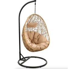 Підвісне крісло-кокон Di Volio Bacoli одномісне бежевий