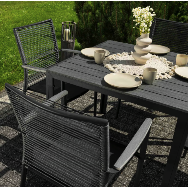 Стіл Di Volio Pesaro 90см сірий