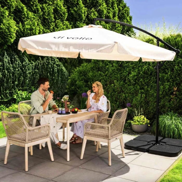 Комплект садових меблів Di Volio Tarato бежевий