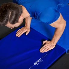 Мат гімнастичний твердий Gymtek 5см темно-синій