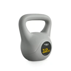 Гиря виниловая 12кг Trex Sport TX-012CKB серый