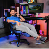 Геймерське крісло Di Volio Sporte синій