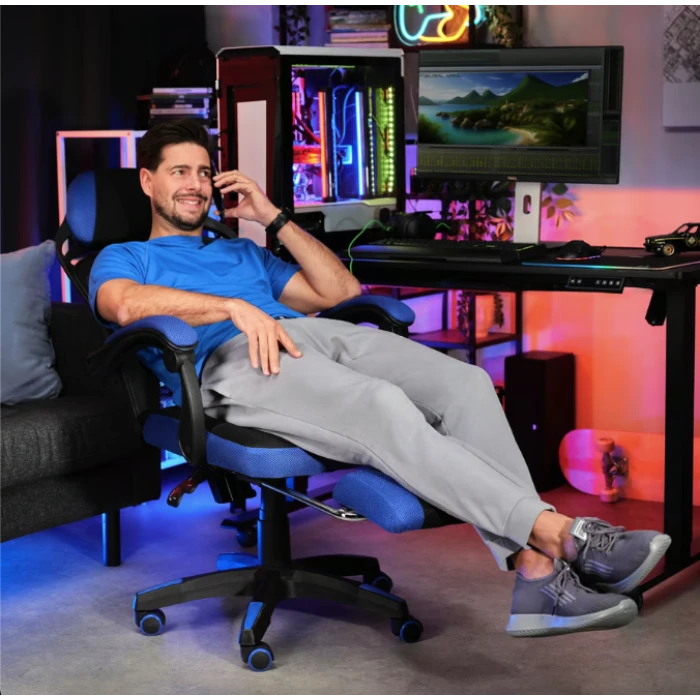 Геймерское кресло Di Volio Sporte синий