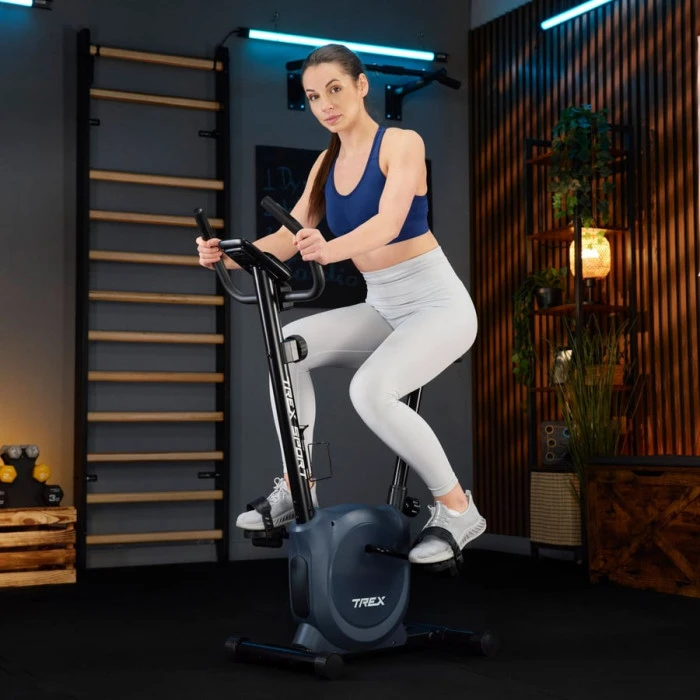 Велотренажер Trex Sport TX-350MB RIZE синий магнитный