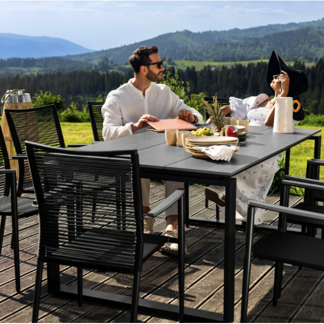 Стіл Di Volio Giovo 180 х 100см сірий