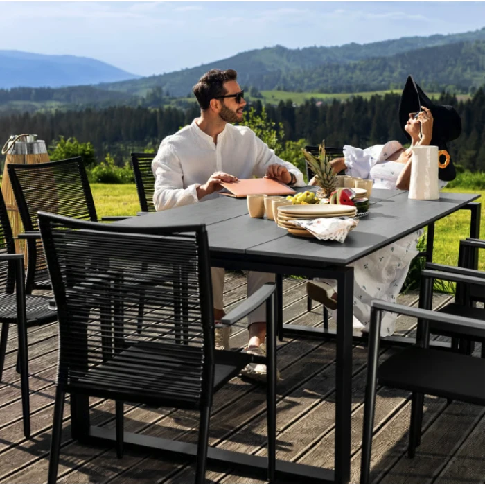 Стол Di Volio Giovo 180 х 100см серый