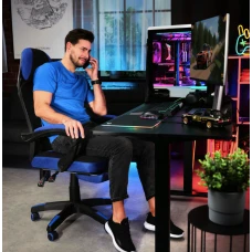 Геймерское кресло Di Volio Sporte синий