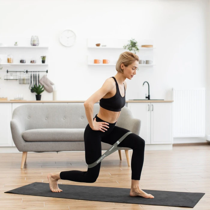 Набір резинок для фітнесу Gymtek 0,5-30кг сірий