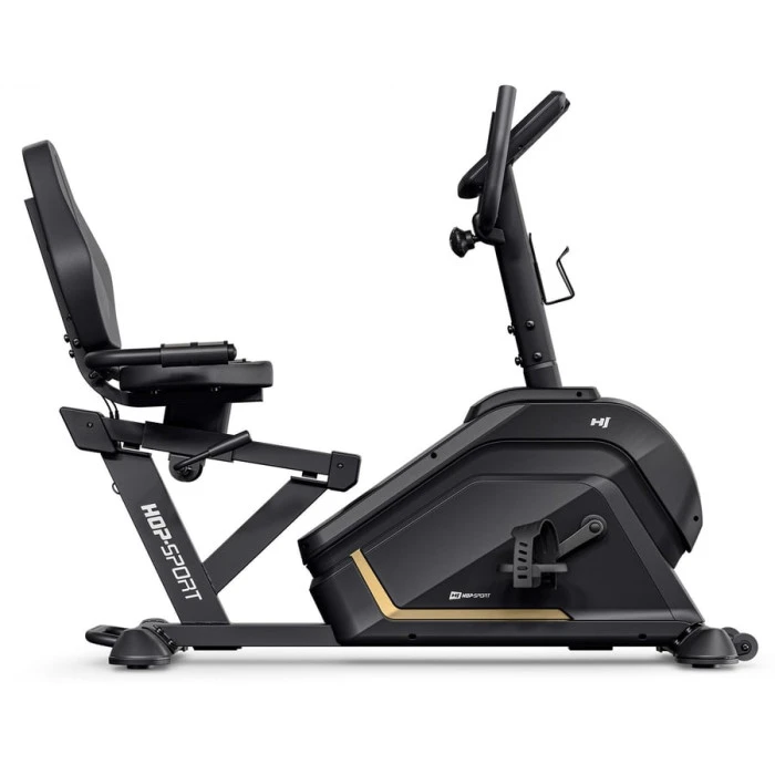 Горизонтальний велотренажер HS-120L Ravel чорний