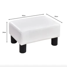 Пуф Costway Rosi экокожа квадратный