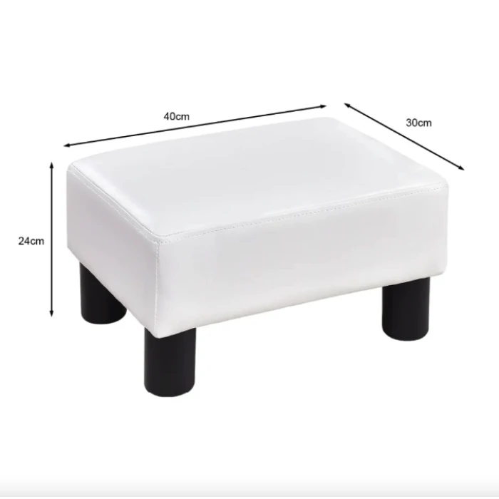 Пуф Costway Rosi экокожа квадратный