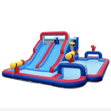 Надувний парк Costway Fun Kids із водними гірками (без вентилятора)