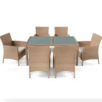 Садовая мебель Di Volio VERONA 6+1 бежево-кремовая