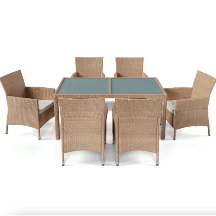 Садові меблі Di Volio VERONA 6+1 бежево-кремові