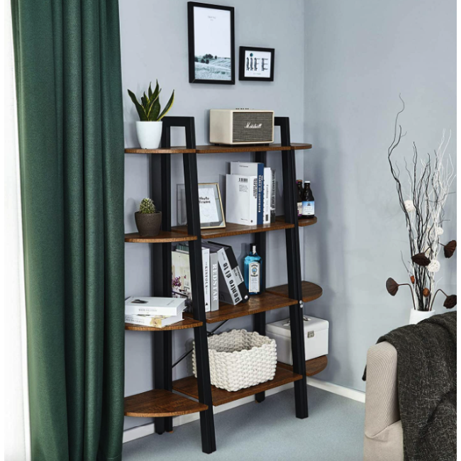 Этажерка Leobert Wooden угловая в стиле Loft