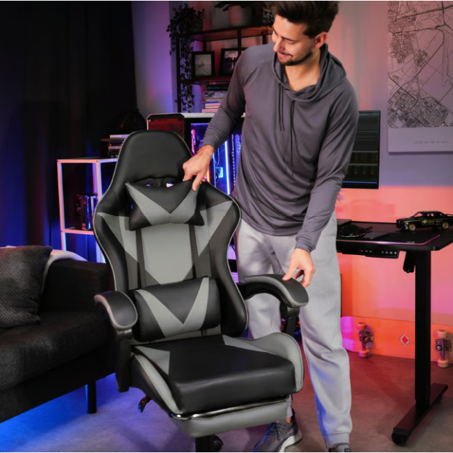 Геймерське крісло Di Volio Ragazo сірий