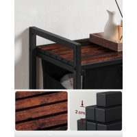 Кошик для білизни Leobert Napoli 65 л в стилі Loft чорний