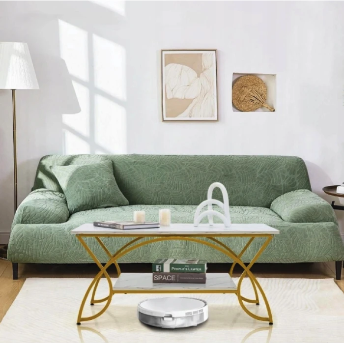 Журнальный столик Costway Antigo из искусственного мрамора