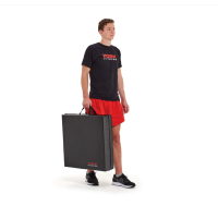 Мат гімнастичний твердий York Fitness 5см чорний