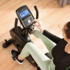 Горизонтальний велотренажер HS-120L Ravel чорний