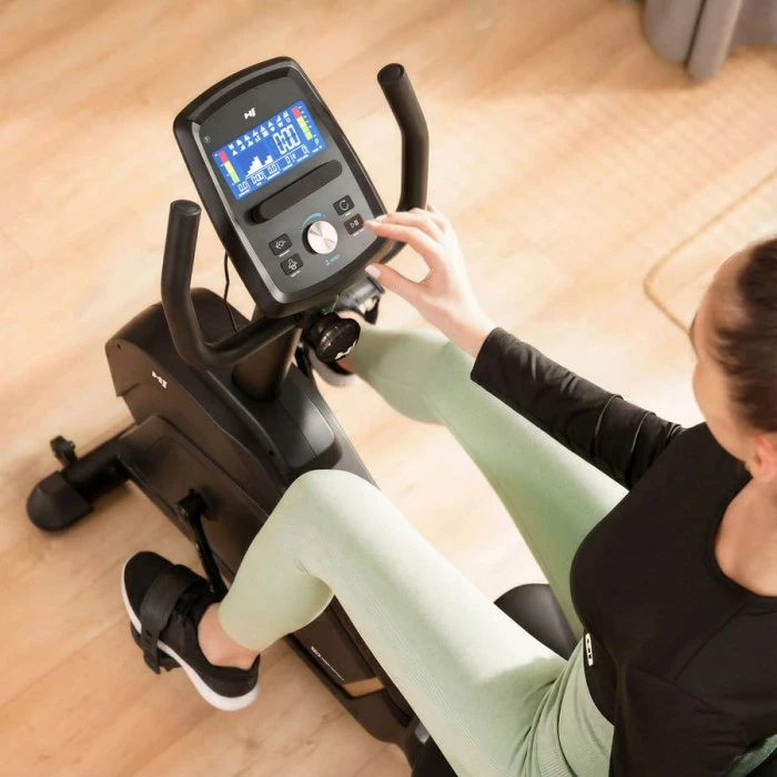 Горизонтальний велотренажер HS-120L Ravel чорний