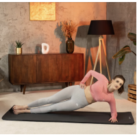 Коврик для йоги Hop-Sport HS-NB010GM NBR 1см чорний