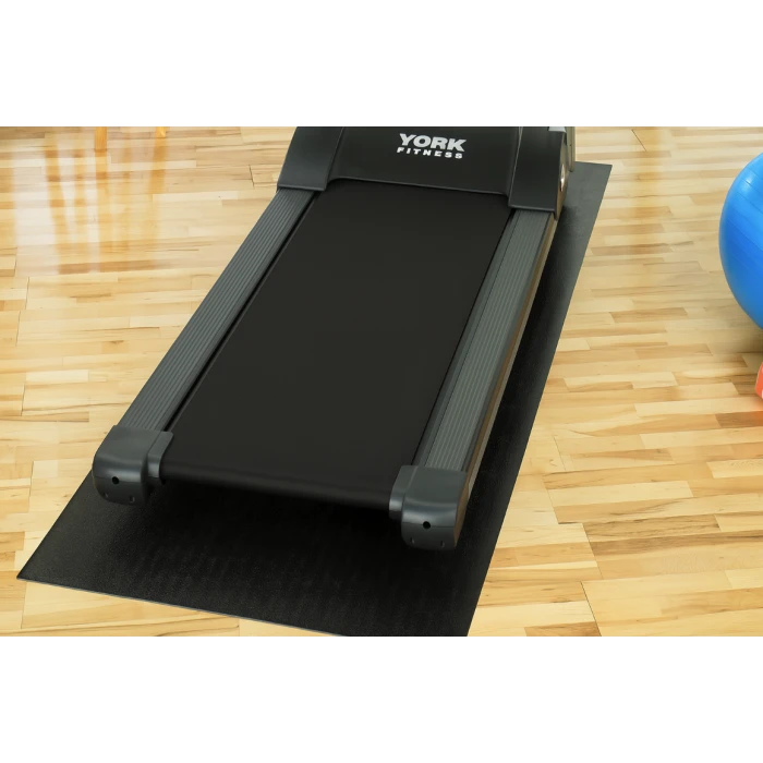 Мат під тренажер York Fitness Treadmill чорний