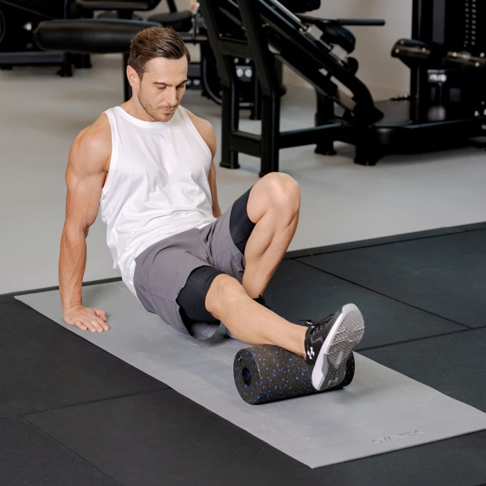 Набір масажерів Gymtek для йоги та фітнесу EPP чорно-синій