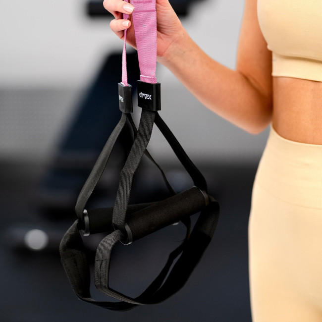 Тренувальні петлі Gymtek Pro рожевий
