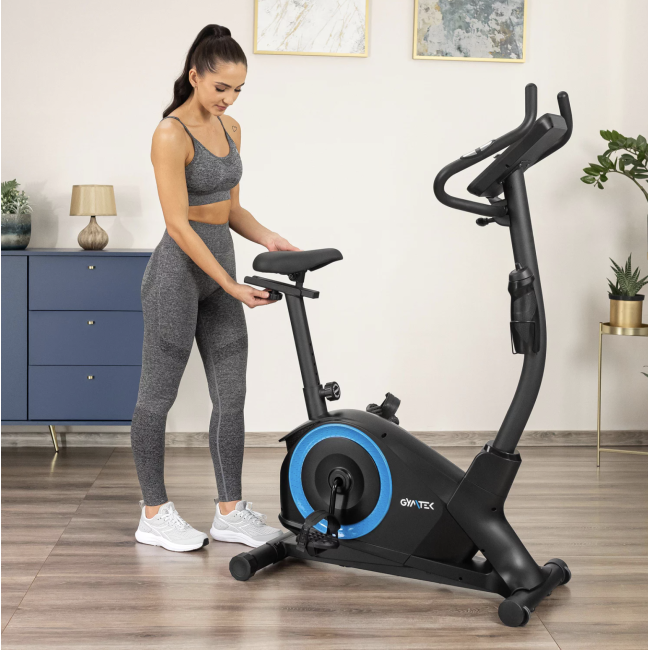 Велотренажер Gymtek XB3000 электромагнитный синий