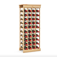 Винный стеллаж Costway Vevor модульный 40 бутылок