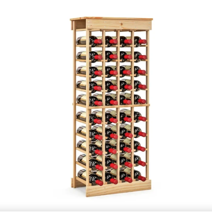 Винный стеллаж Costway Vevor модульный 40 бутылок