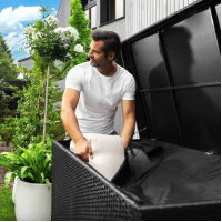 Сундук для хранения Di Volio Varise 740 L черный