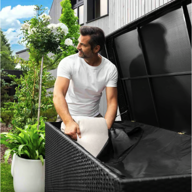 Скриня садова для зберігання Di Volio Varise 740 L чорний