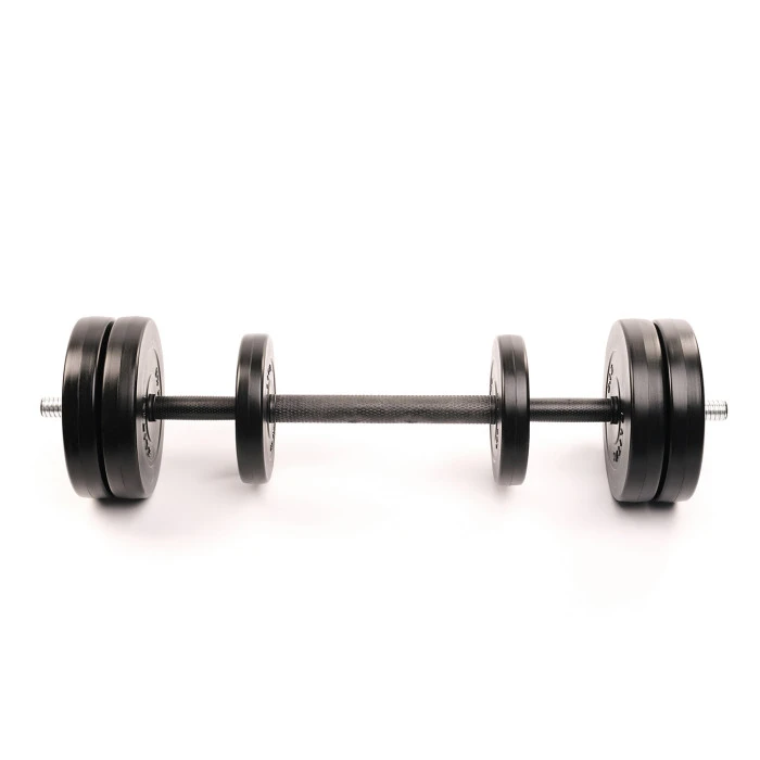 Гантелі Elitum 2х31кг + подовжувач грифа для штанги