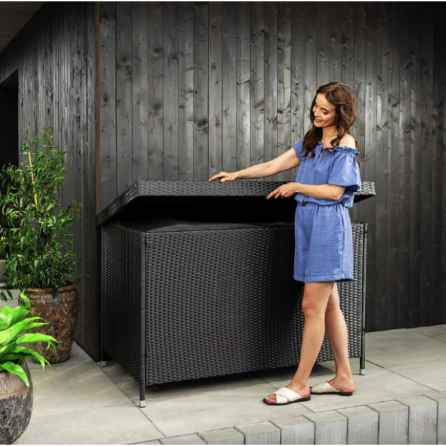 Скриня садова для зберігання Di Volio Varise 740 L чорний