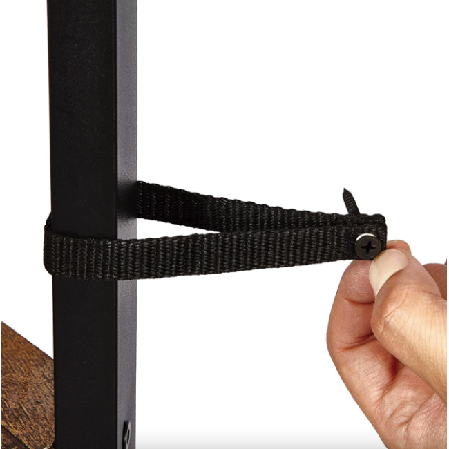 Этажерка Leobert Wooden угловая в стиле Loft