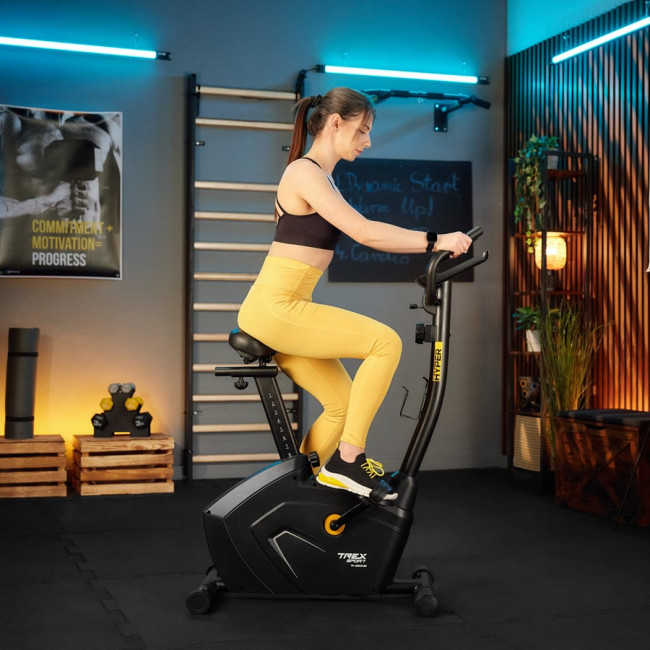 Велотренажер Trex Sport TX-550MB HYPER черный магнитный