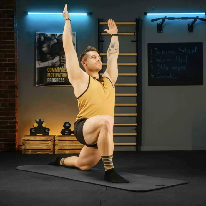 Коврик для йоги Trex Sport TX-018NGM NBR 1см 180х60 черный