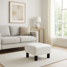 Пуф Costway Rosi экокожа квадратный