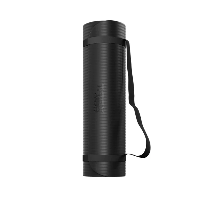 Коврик для йоги Trex Sport TX-018NGM NBR 1см 180х60 черный
