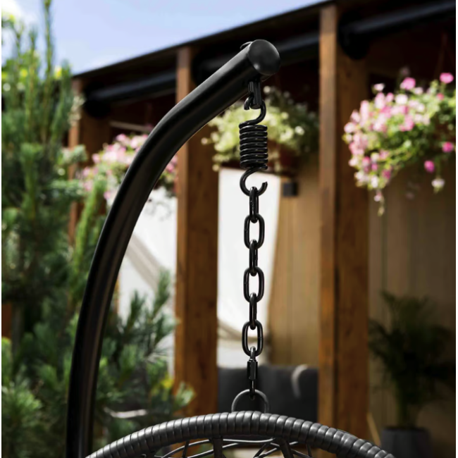 Підвісне крісло-кокон Di Volio Bacoli одномісне бежевий