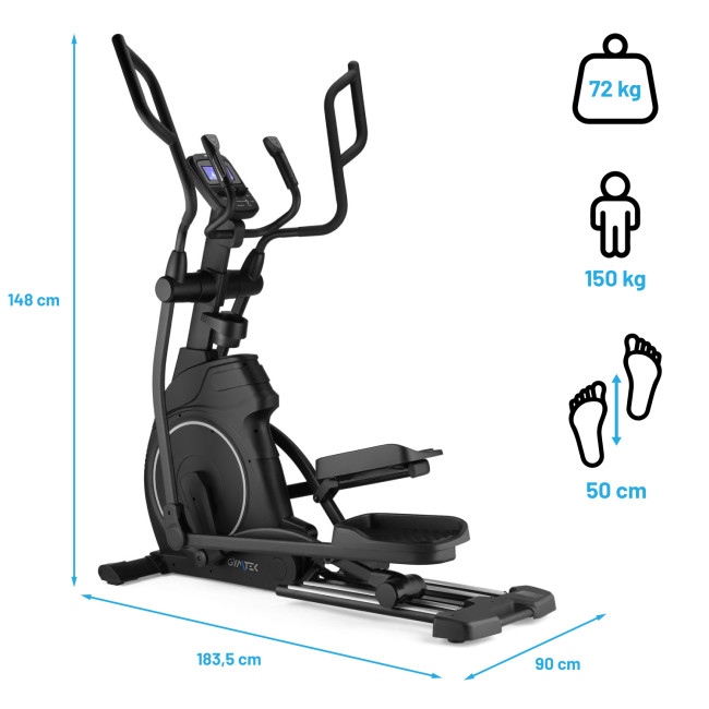 Орбітрек Gymtek XCF8000 електромагнітний