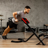 Лавка для гіперекстензії Hop-Sport HS-1018 з упорою