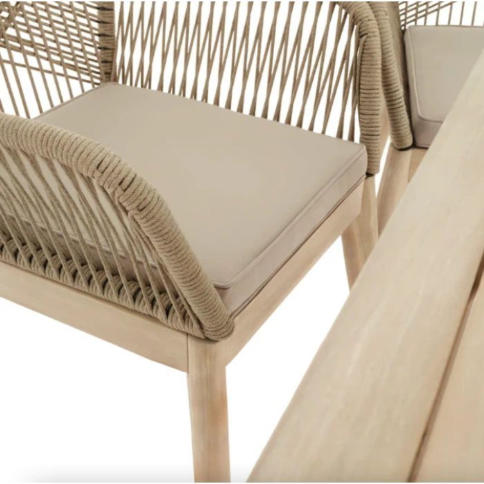 Комплект садових меблів Di Volio Tarato бежевий